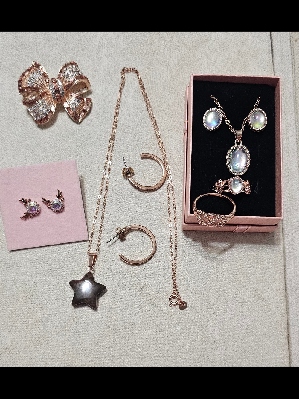 Small Rose-gold Jewelry Bundle